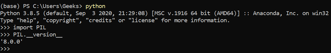 How do I install PIL on Windows?