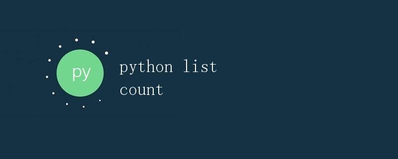 List Count Method in Python