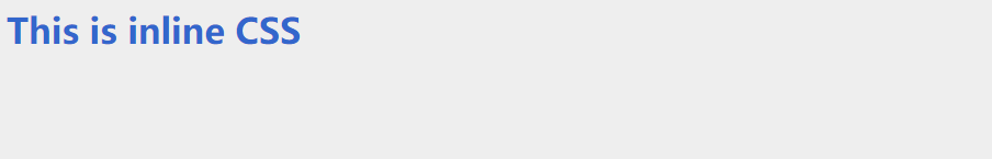 CSS Include