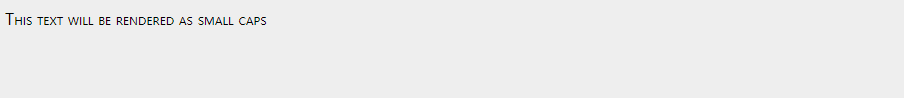 CSS Font
