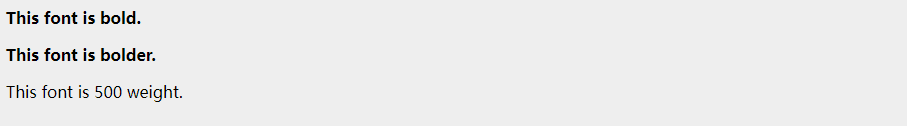 CSS font