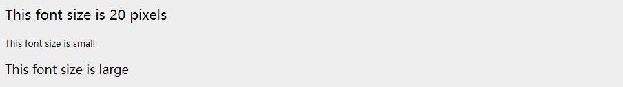 CSS font
