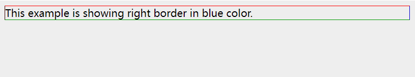 CSS border-bottom-color property