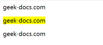 CSS marks attribute