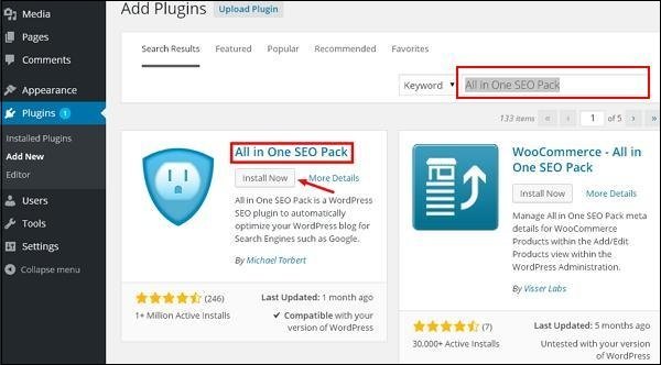 WordPress Install Plugin