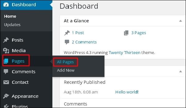 WordPress Add Comment