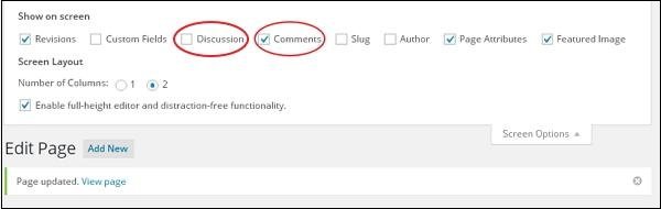 WordPress Add Comment