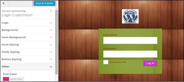 WordPress custom plug-in