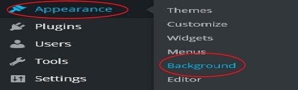 WordPress Background