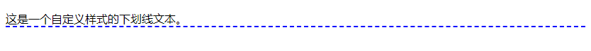 CSS Underline Tag