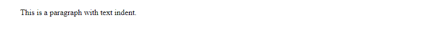 CSS Text Indent by Two Characters