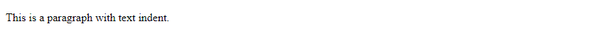 CSS Text Indent Two Characters