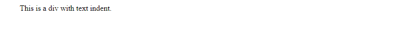 CSS Text Indent Two Characters