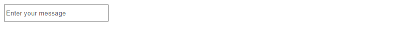 CSS input text