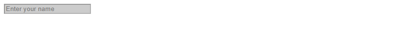 CSS input text