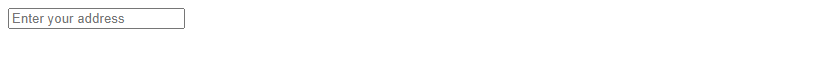 CSS input text