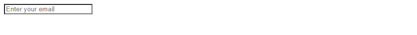 CSS input text