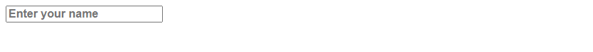 CSS Input Text