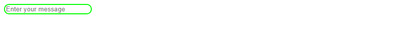 CSS input text