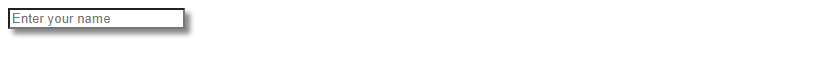 CSS input text