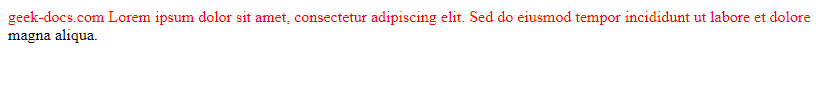 CSS Select First Line div
