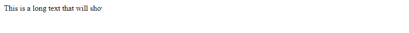 CSS Text Overflow Handling Methods
