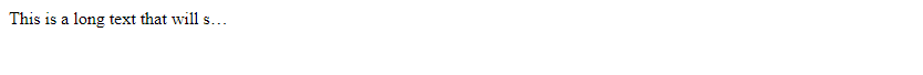 CSS Text Overflow Handling Methods