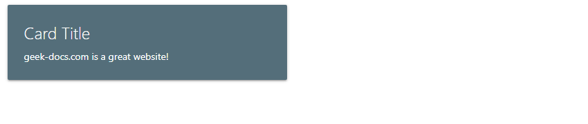 CSS Style Library