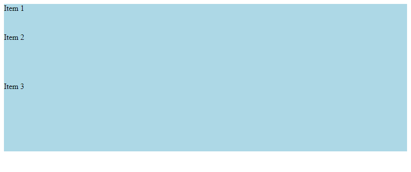CSS Flex vertical layout takes up full height