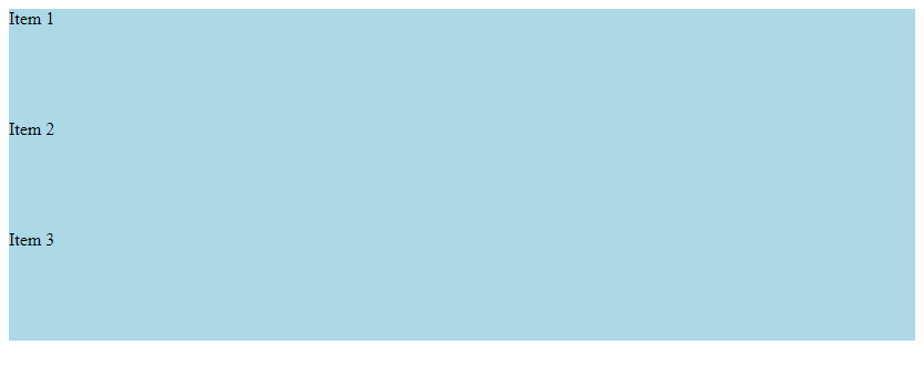 CSS Flex Vertical Layout Height Full