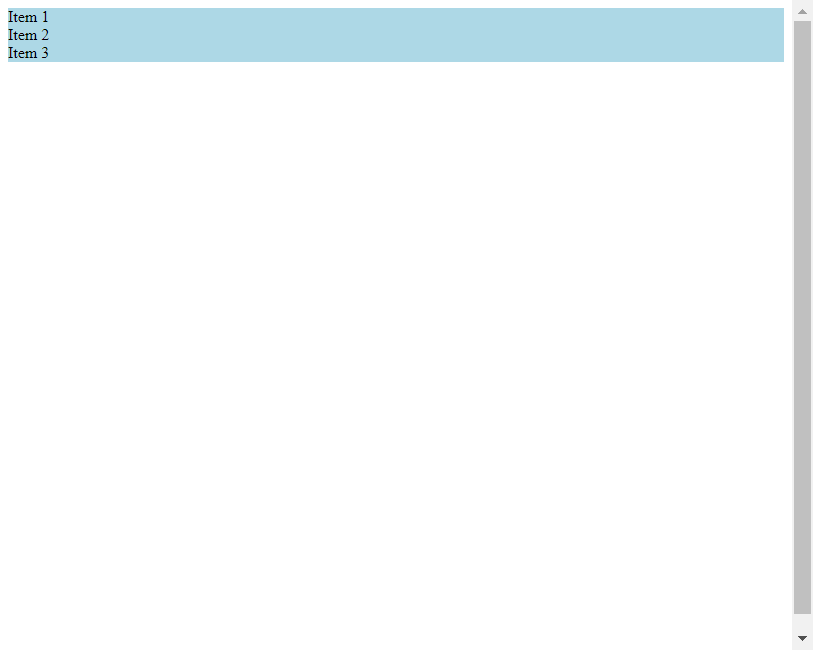 CSS Flex Vertical Layout Height Full
