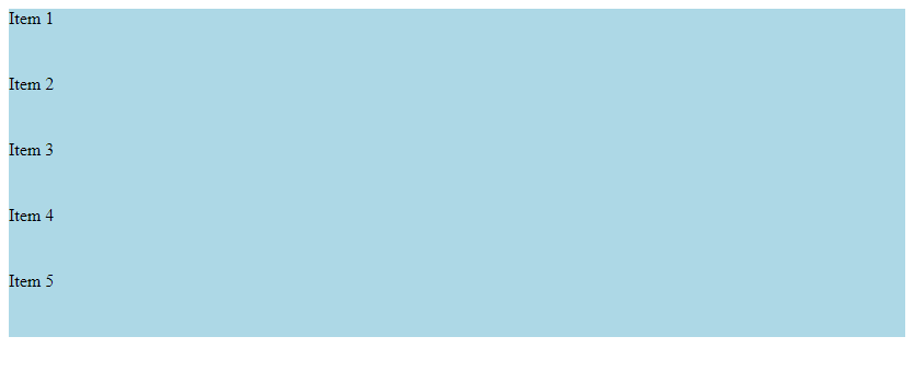 CSS Flex Vertical Layout Height Full