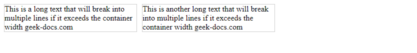 CSS Automatically Wrap if Width Exceeds